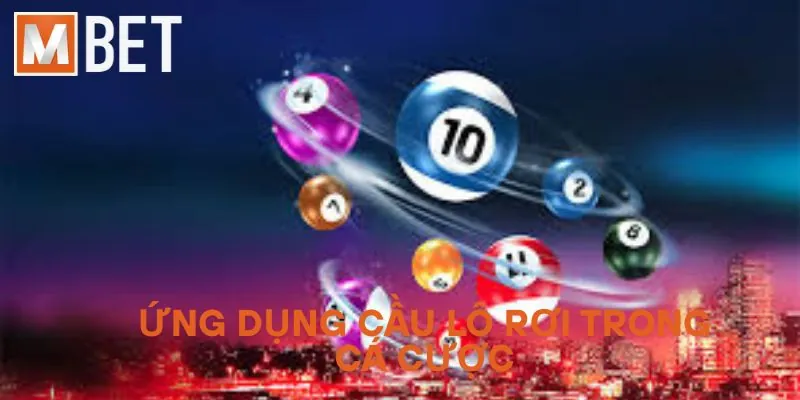 Ứng dụng cầu lô rơi trong cá cược