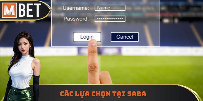 Các lựa chọn tại Saba